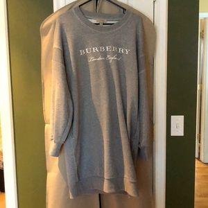 Burberry Sweatshirt Tunic/Dress